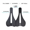 Carbon 3D Printed Saddle Superlight 170g 7*9 Bike Seating Triathlon Road MTB Mountain Gravel 240mm ×140MM Cycling Saddle