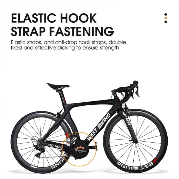 WEST BIKING Bicycle Crankset Protective Cover Waterproof Wear-resistant Chainring Protector Cover MTB Road Bicycle Accessories