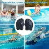 1pair Adult Hand Pu Men's and Women's Swimming Training Silicone Hand Web Protectors Adjustable Freestyle Hand Pu