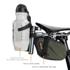 ENLEE Double Cup Bicycle Water Bottle Cage Saddle Extension Holder Cycling Kettle Brackets MTB Road Bike Accessories Parts
