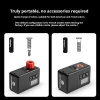 OFFFBONDAGE 120 PSI Portable Pocket Bike Electric Air Pump MINI Fast Rechargeable Compressor Tire Inflator For Bicycle Digital