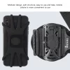 360 Degree Rotation Mobile Phone Holder Wearable Wristband Phone Case Adjustable Phone Wrist Bag Removable for Running Cycling