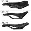 elitaone 3D Printed Bicycle Saddle Carbon Road/MTB Bike Competition comfort saddle 250x140mm