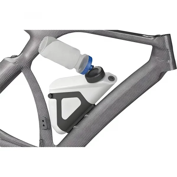 Fc35 F1 Bicycle Water Bottle, Hands-Free Frame Mounted Hydration System with Refill Port Integrated bento Box Water Cage