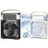 3-in-1 Portable Air Cooler Fan with LED Night Light - Mini Personal Air Conditioner for Home & Travel