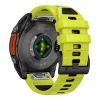 QuickFit 26mm 22mm Fenix8 Band For Garmin Fenix E 8 7 7X 6 6X 5 5X/Epix Pro 47mm 51mm/Enduro 3 Two-Tone Silicone Strap Bracelet