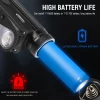 Headlamp USB Powerful LED Rechargeable 3 Modes Induction Headlight By 18650 Battery XHP50 Flashlight for Night Outdoors Camping