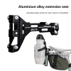 ENLEE Double Cup Bicycle Water Bottle Cage Saddle Extension Holder Cycling Kettle Brackets MTB Road Bike Accessories Parts